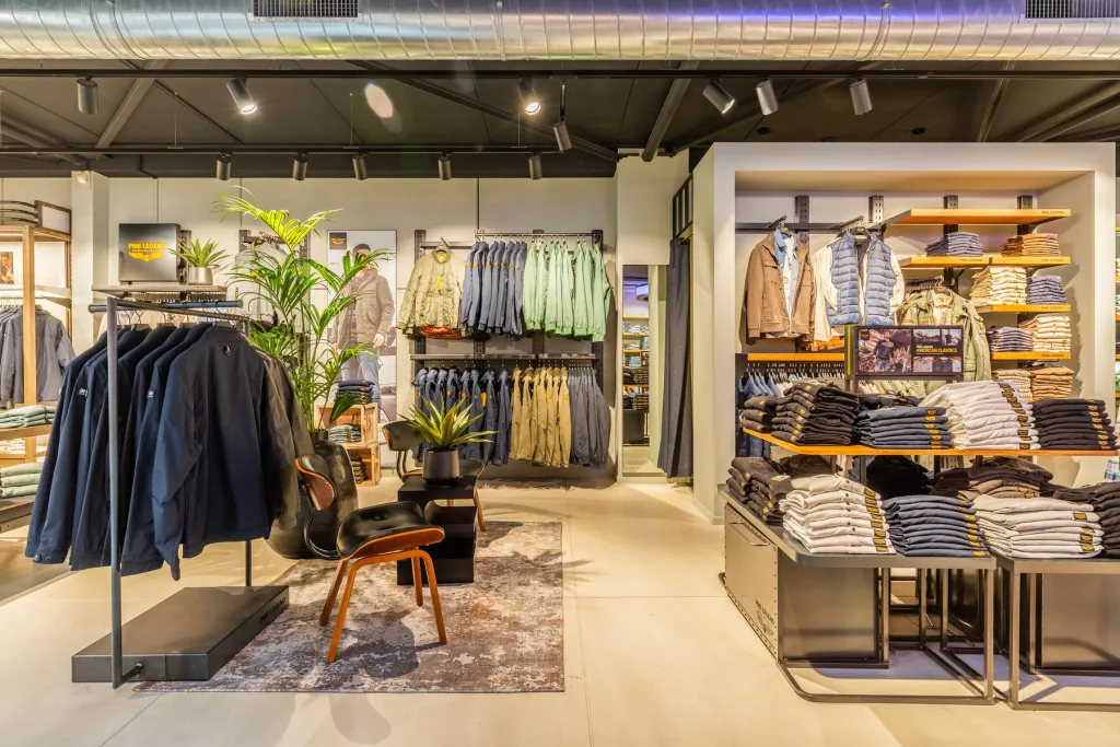 Herenafdeling bij Konijnendijk Mode