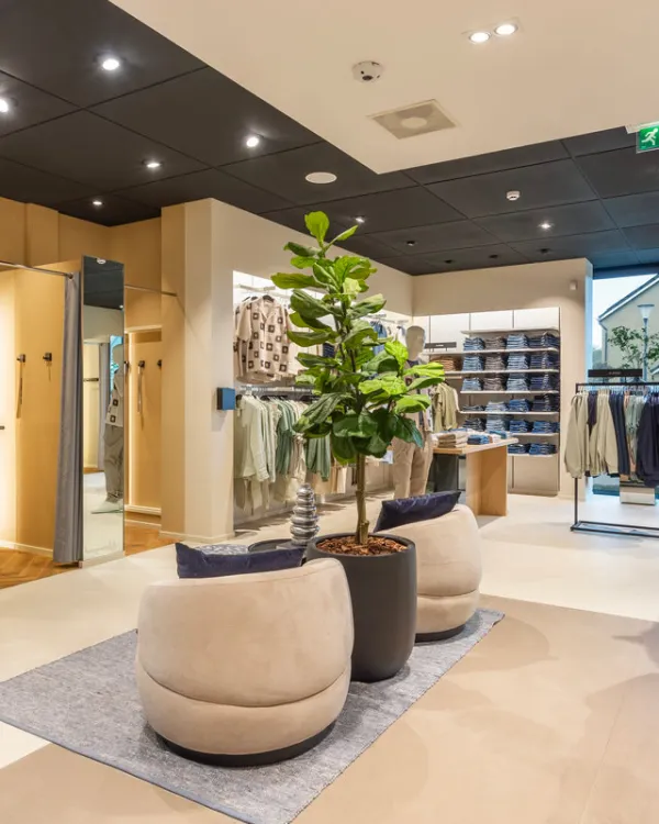 Herenafdeling bij Konijnendijk Mode