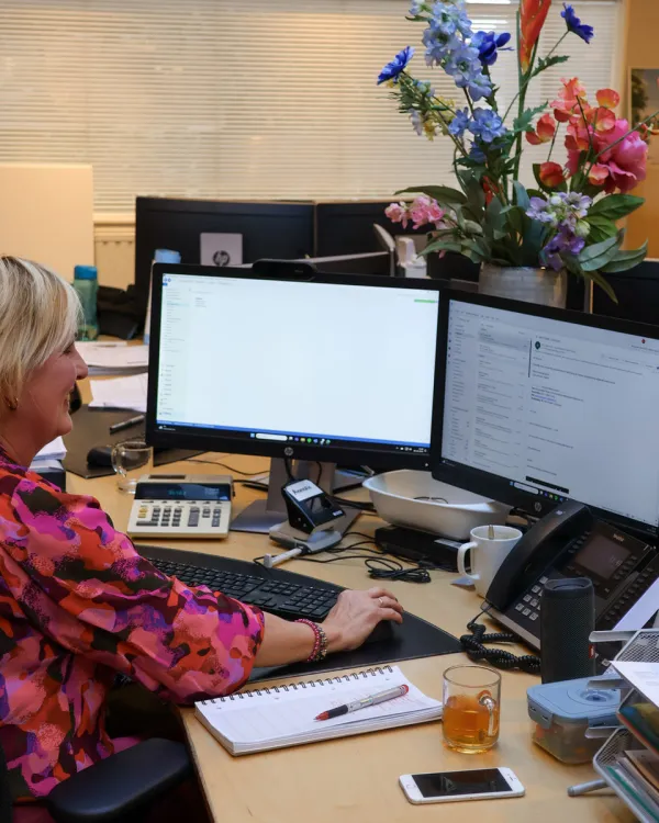 Administratie bij Konijnendijk Mode